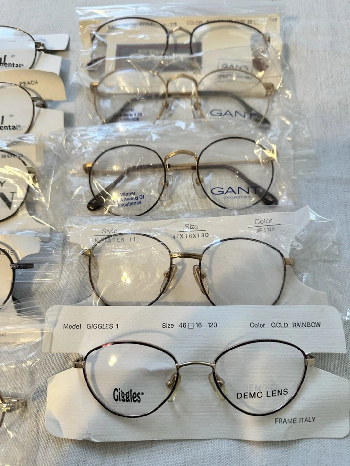 Marcos vintage de Revlon, Fundamentals, Liberty American, GANT. ¡Lotes en stock! Foto 3 de 3