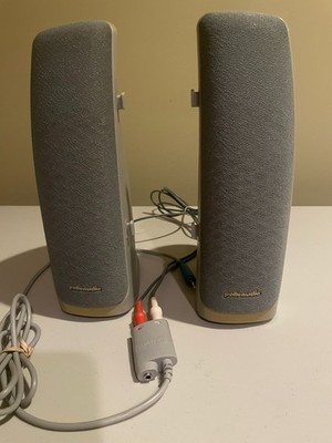 Vintage Polk Audio Computer Multimedia Wired Speakers N279 For HP - Tested/Works