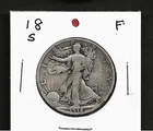 1918-S 50C Walking Liberty Half Dollar***F***