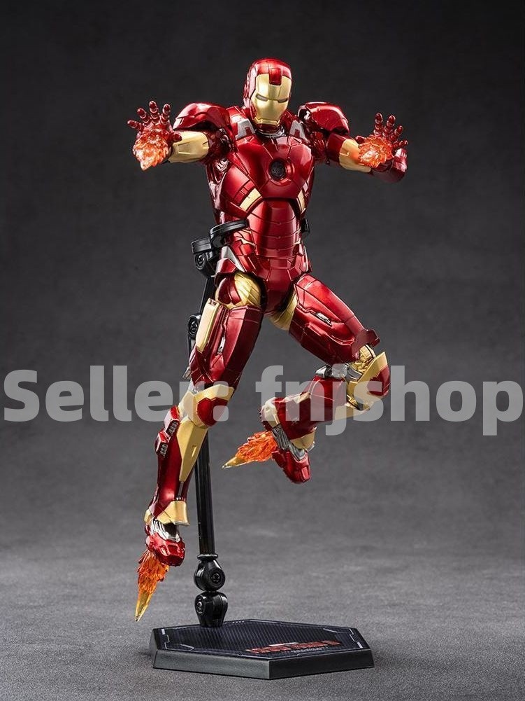 ZD TOYS 1/10 Scale Iron Man 3 Series MK9 Mark9 Action Figure