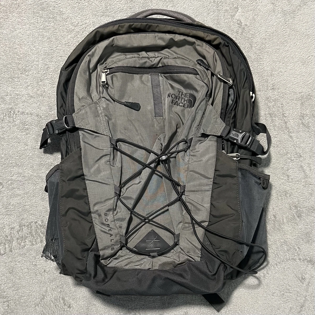 The North Face Backpack Gray Bags for Men for sale | eBay display picture 2