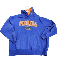 Florida Gators Sweatshirt Hoodie Mens Large Blue NCAA Football Stadium Athletics