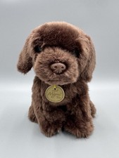 Aurora Miyoni Tots Chocolate Lab Plush Puppy Dog 7 Stuffed Animal