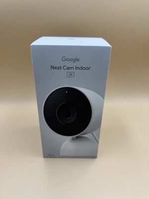 Google - Nest Cam Indoor (wired, 3rd gen) - Latest Model - 2K Video