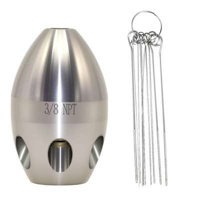 #ad Professional Sewer Jetter for Pressure Washer 3 8quot; NPT Nozzle with Clean Ne... $60.03