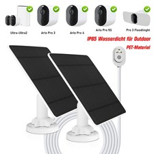 2X 5W IP65 Solarpanel PET Solarmodul 360° f�...