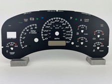 Us Speedo Black Denali Gauge Face For Clusters 99-02 120 Mph 2500 Gas