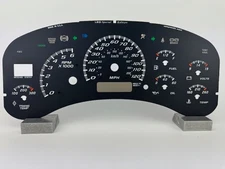 US Speedo Black Denali Gauge Face for Clusters 99-02 (120 MPH) 2500 Gas
