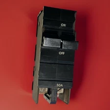 Square D Cutler Hammer XO250 50 Amp 2 Pole Circuit Breaker Nice!