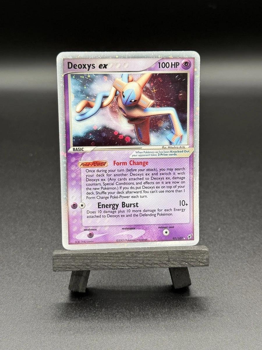 Pokémon TCG EX Deoxys Psychic Ultra Rare Individual Collectible