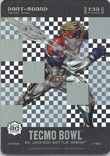 Jaxon Dart Dart-Board Bo Jackson Battle Arena Tecmo Big Pixel Steel BP476