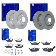 Produktbild - ATE BREMSSCHEIBEN + CERAMIC VORNE + HINTEN passend für VW GOLF 4 A3 OCTAVIA LEON