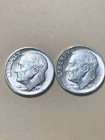 1951-S, 1952-S Roosevelt Dimes AU Condition SKU#36796