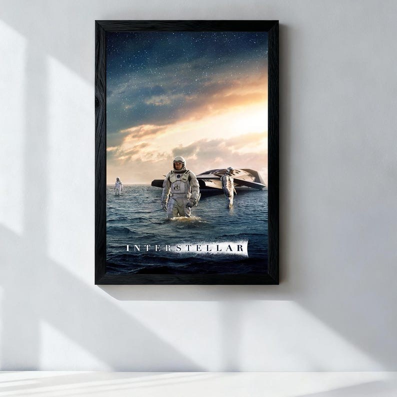 Interstellar Space Odyssey IMAX poster film di fantascienza foto 2