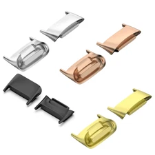 Fitbit Charge 6/5 Metal Band Adapter Connectors 18mm Strap Lugs Replacement Set