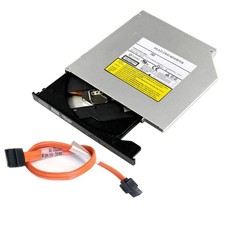 TechMagnet Internal 9.5mm Slim SATA 8X DVDRW CD DVD RW ROM Burner Writer M-Di...