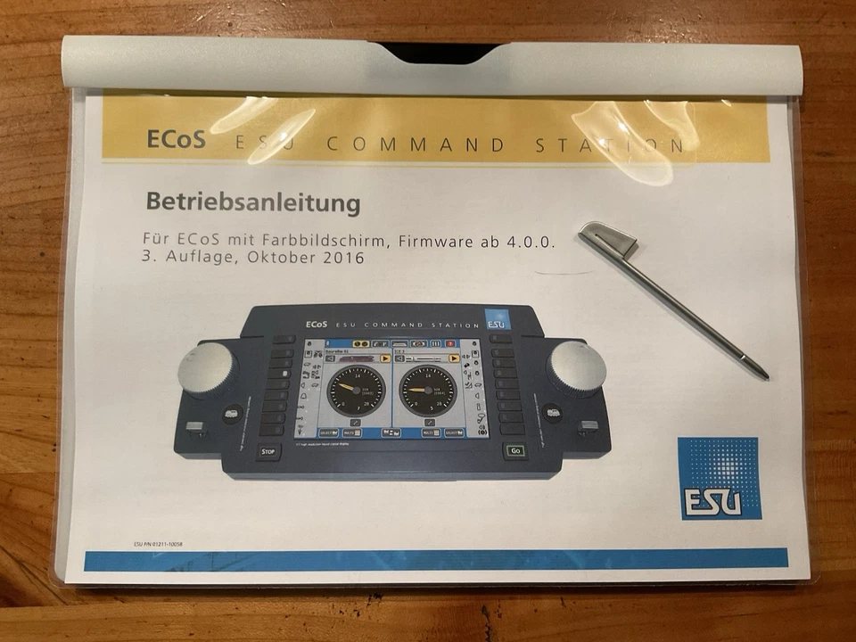 ESU ECoS II Command Station mit Betriebsanleitung - Bild 4 von 4
