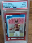 2024 Panini Donruss - Rated Rookie Jayden Daniels #389 Press Proof Red (RC)