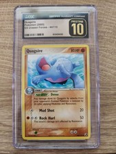 QUAGSIRE 2005 EX UNSEEN FORCES #44/115 CGC PRISTINE 10 on eBay