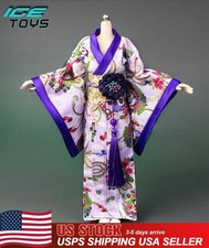 ICE TOYS IC1004H 1/6 Long Kimono Bathrobe Clothes For 12" Female PH TBL JO Doll