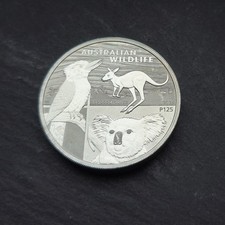 2024 Perth Mint Australian Wildlife 2 oz 9999 Silver Bullion Coin 99.50 per troy oz
