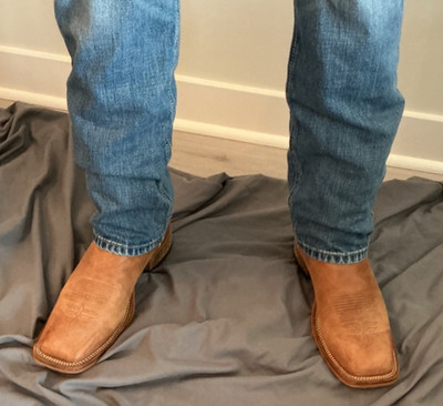 Justin Caddo Men s Brown Western Cowboy Boots Size 13D
