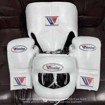 Winning Boxing Sparring Set of Headgear FG-5000!Gloves