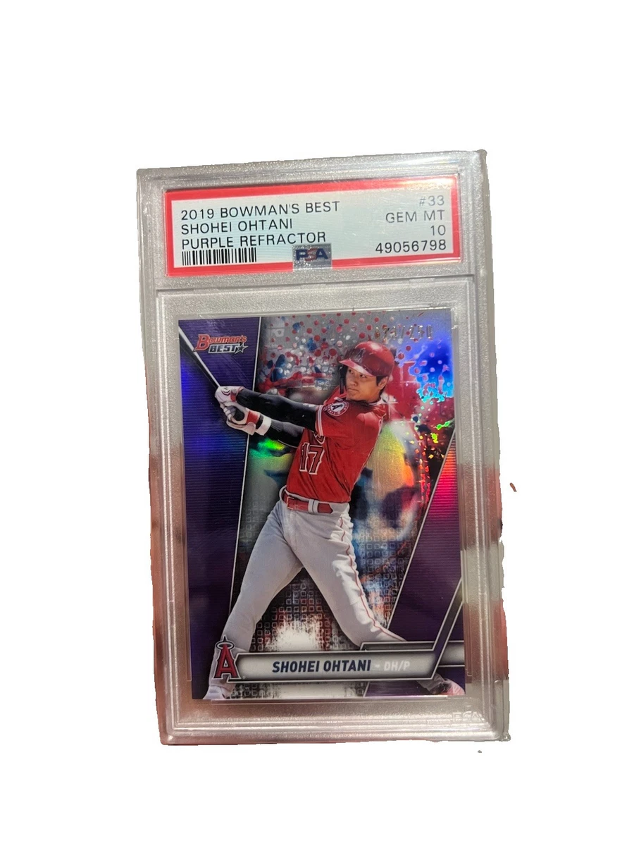 Bowman Shohei Ohtani Baseball 2019 Season Sports Trading Cards
