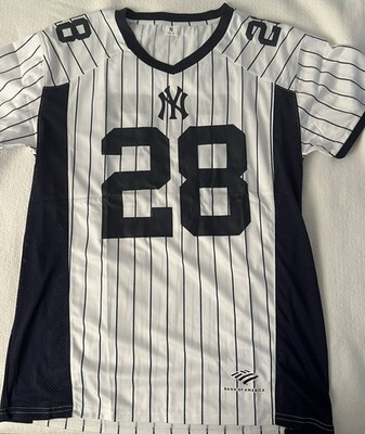NY YANKEES FOOTBALL JERSEY AUSTIN WELLS SGA XL #28 9/5/2025 MLB