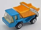 Matchbox Superfast #37 Atlas Skip Truck clear windows silver base Lesney England