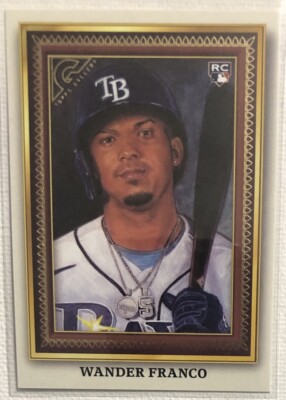 2022 Topps Gallery Baseball Wander Franco Portrait Gallery Insert