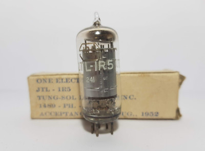 1R5 / VT171 TUNGSOL *NOS* & *NEU IM KARTON* GETESTET AUF HICKOK TV7D/U X1