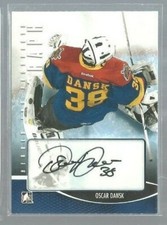  2012-13 Between The Pipes Autographs #AOD Oscar Dansk (ref1501)