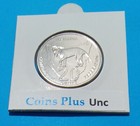 2001 - 20 Cent Centenary of Federation Tas Coin in 2x2 Holder - Unc