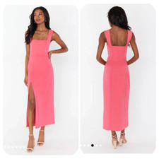 Show Me Your MuMu Eden Midi Dress Sz XL