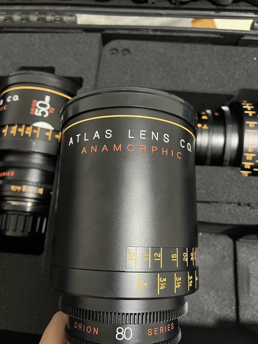 Atlas Orion 32mm Anamorphic Lens アナモフィック Orion Silver Edition Anamorphic Lenses – Atlas Lens Co.
