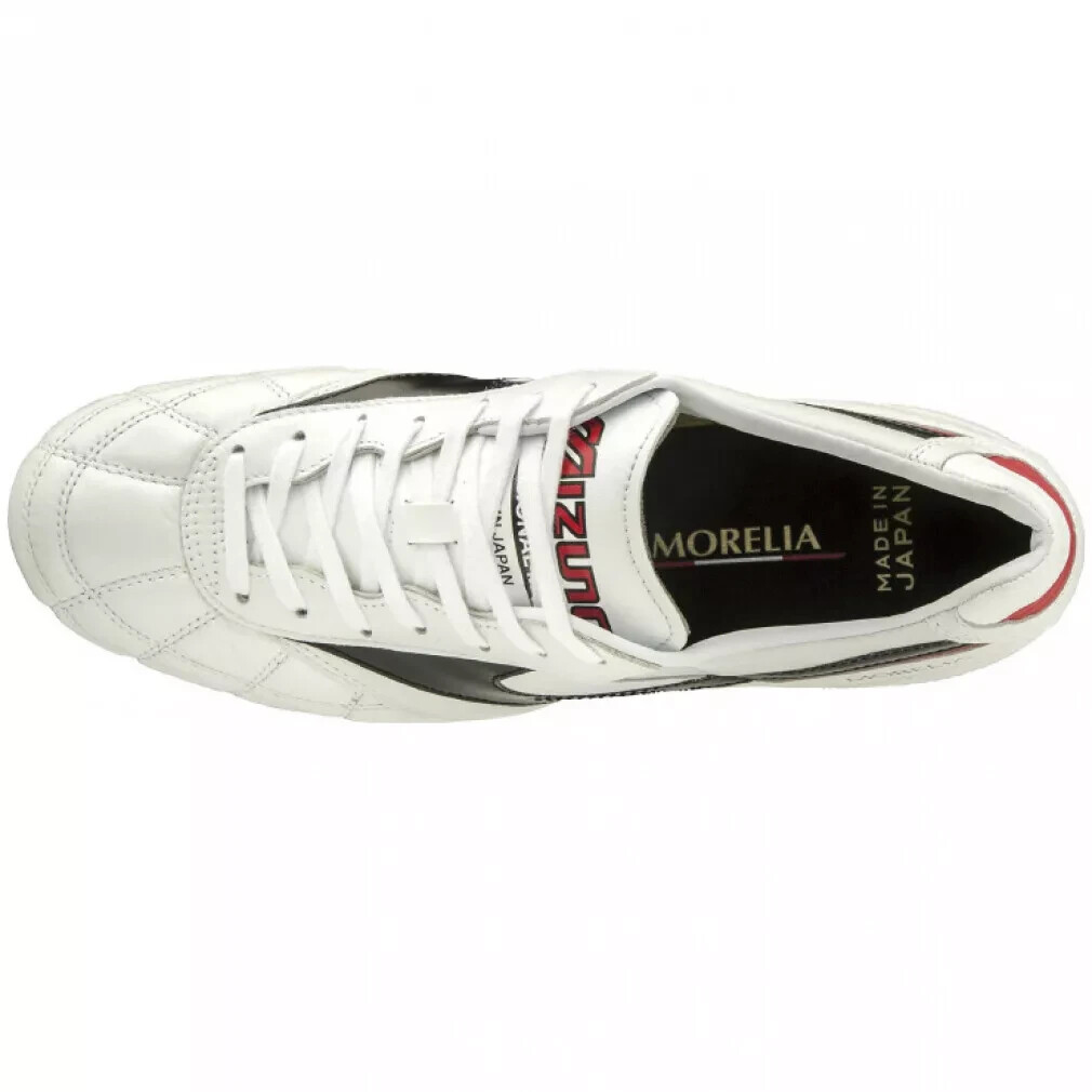 MIZUNO Morelia 2 II JAPAN P1GA200209 White Pearl Black 2E Men