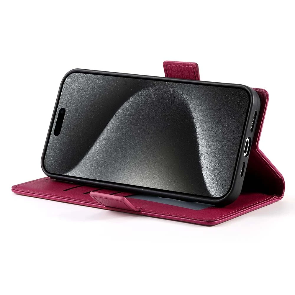Luxury Magnetic Leather Flip Wallet Case for iPhone 11 12 13 14 15 Pro