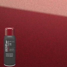 BEHR PREMIUM Metallic Red Gloss Interior/Exterior Spray Paint & Primer - 12 oz.