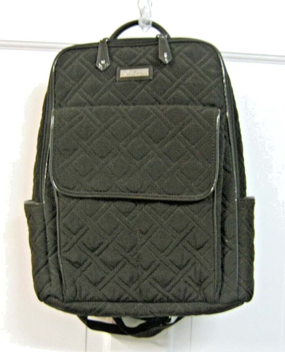 Vera Bradley Small Backpack Solid Brown Microfibe… - image 1