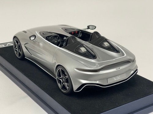 1/18 GT Spirit Aston Martin V12 Speedster Silver from 2021 GT430 Custom AB200 - Picture 2 of 8
