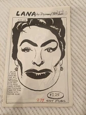RAYMOND PETTIBON Rare Original Vintage Punk Zine LANA #279