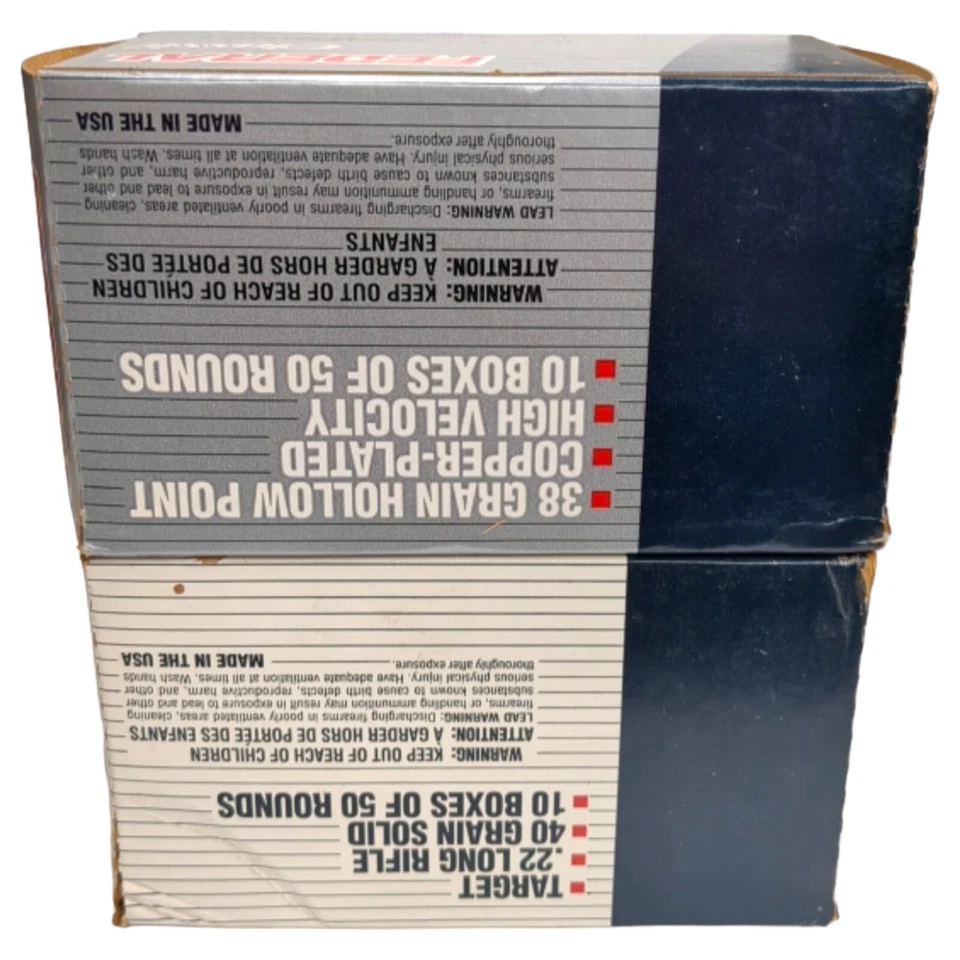 Lot of 4 Federal Vintage Hunting Shot Gun Shell 22 and 380 Ammo Cardboard Boxes - Image 4 of 4