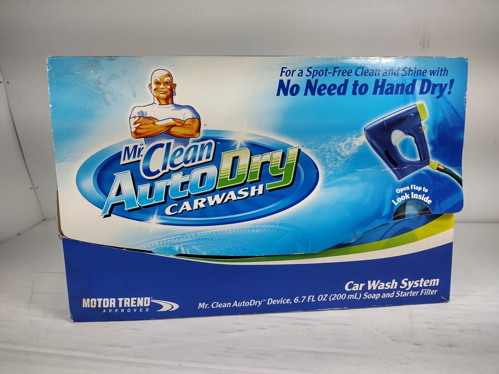 New Mr Clean Auto Dry Spot Free Car Wash Spray System