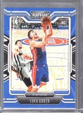 2021-22 Panini Playbook Chronicles Luka Garza #268  RC  Detroit Pistons