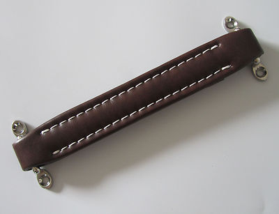 Brown Vintage Style Guitar AMP Handle Amplifier Leather Handle Ampeg AMPS Handle