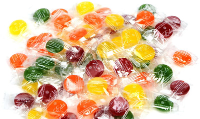 Sugar Free Sour Mix Hard Candy, ONE POUND, individually wrapped, OU Parve, Uses 