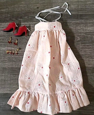 PINK BABYDOLL DRESS NEW JEWELRY & SHOES FOR 16