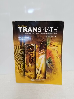 Transmath Algebra: Expressions Equations & Functions INTERACTIVE TEXT