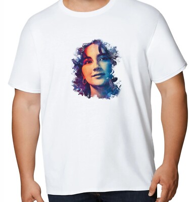 Alejandra Villarreal Of The Warning Rock Band Unisex Adult White Cotton T-Shirt
